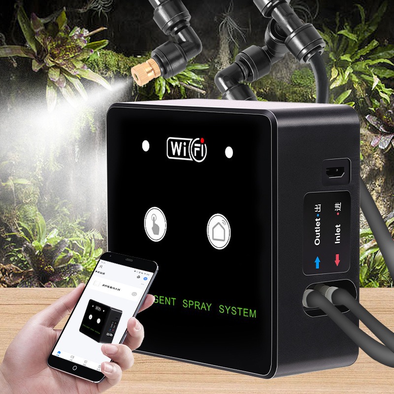Smart Garden System - 열대 우림 분무기 WiFi 제어 자동