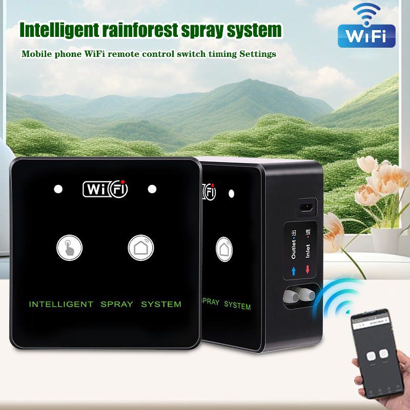 열대 우림 분무기 WiFi 제어 자동 안개 열대 우림  - Smart Garden System 리뷰 및 가격