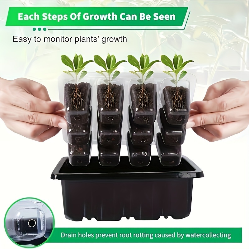 1/2/3팩 12/24/36구 셀트레이, 8개 LED  - Indoor Garden Kit 리뷰 및 가격