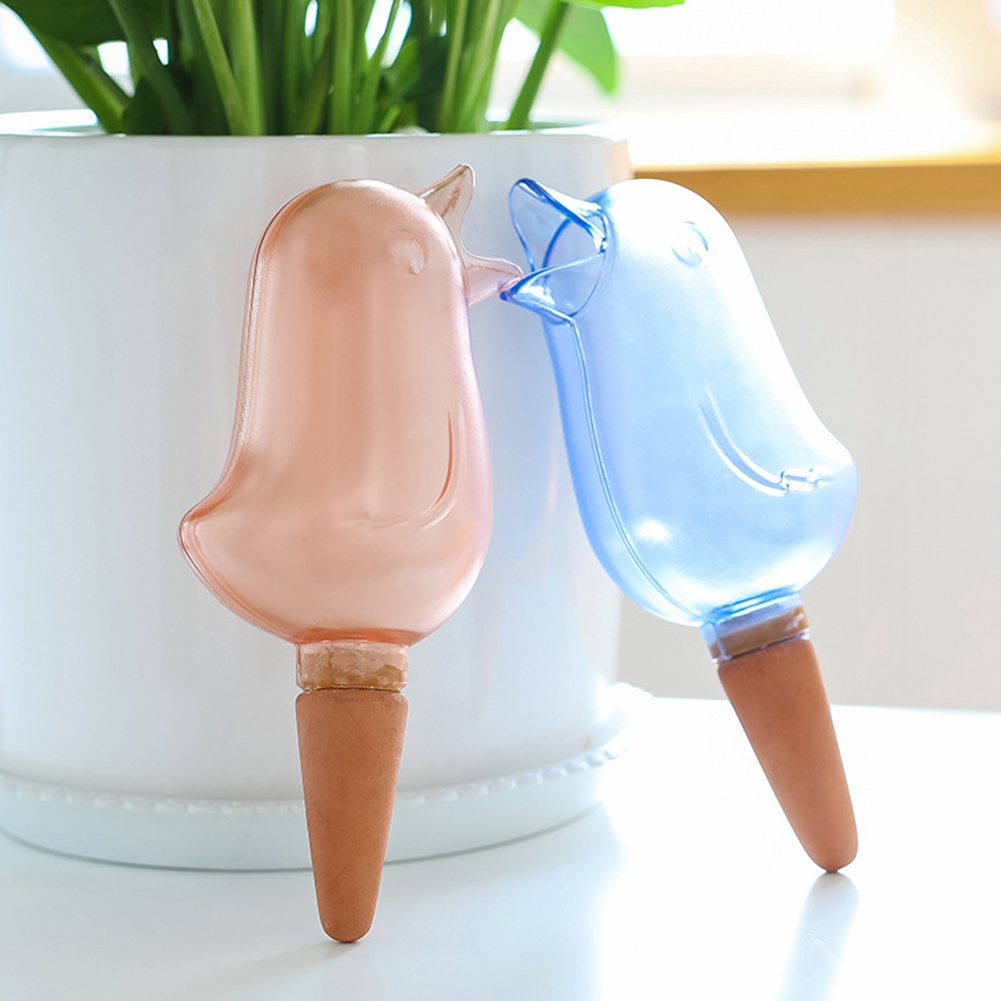자동 식물 물방울 관개 시스템 식물을위한 새 모양 물방 - Plant Sensor 리뷰 및 가격
